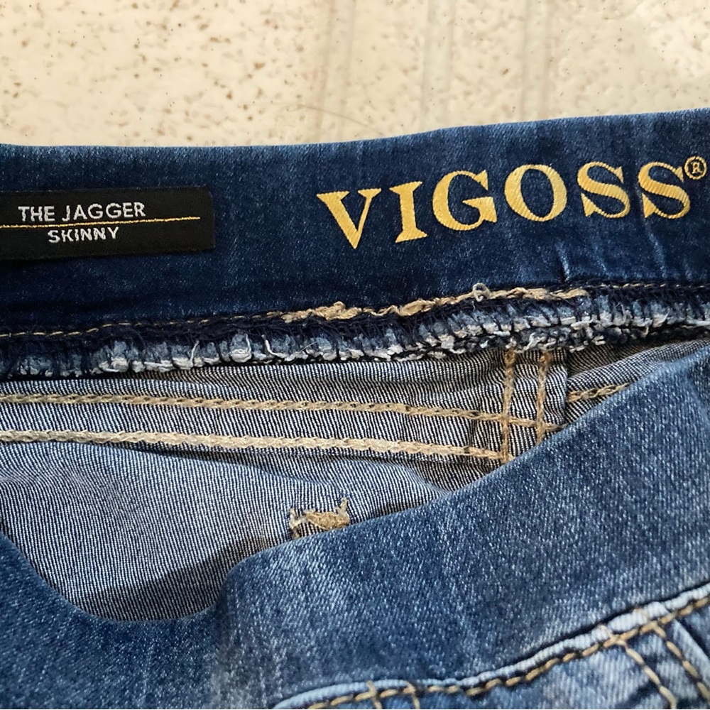 Vigoss Blue Jeans French Bulldog Dog Patch Kids 8 - Picture 5 of 6